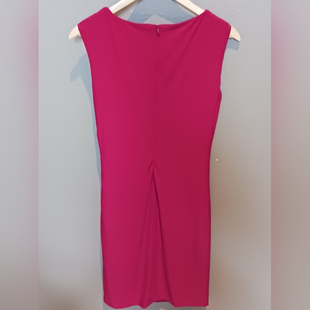 Joseph Ribkoff Ruched Dress, Womens Size 6 - Picture 2 of 4